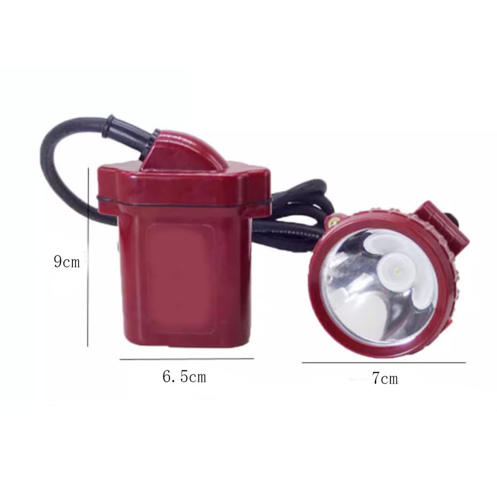Linterna frontal LED recargable de alta luminosidad, superbrillante, impermeable, iluminación a prueba de explosiones para minería, túneles y trabajos al aire libre