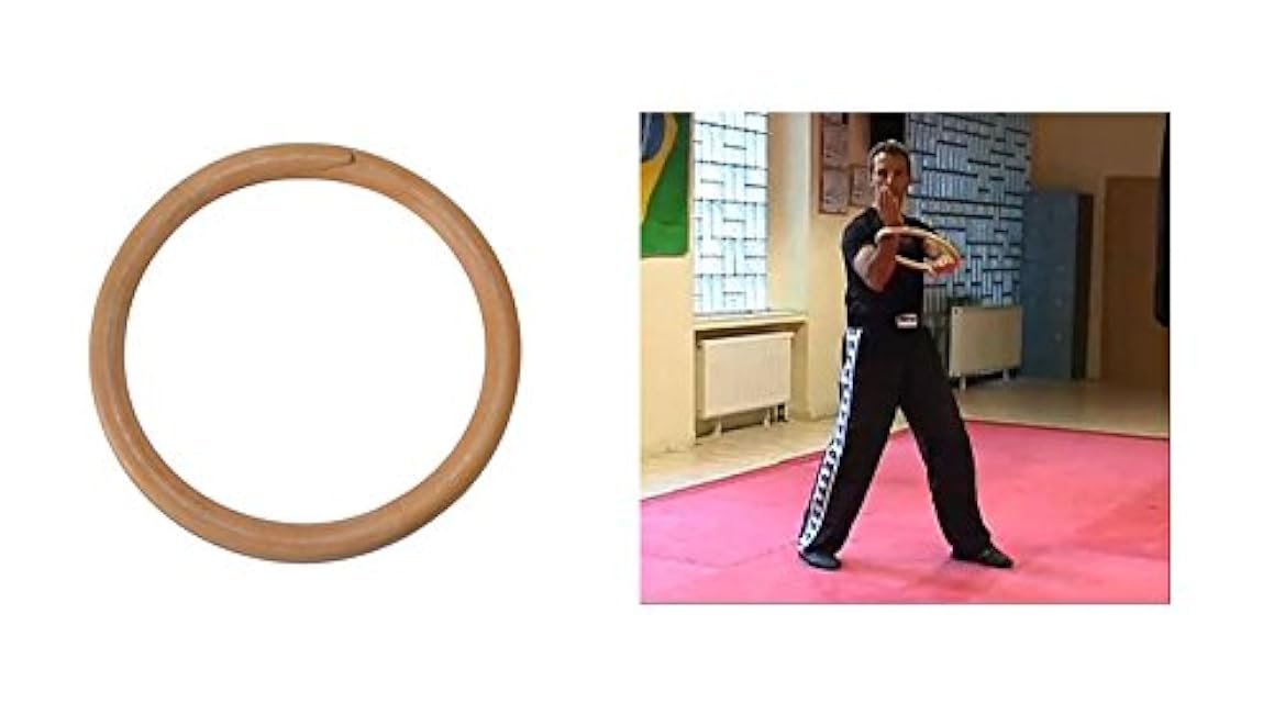 Training Ring for Wing Chun Kung Fu Sticky Hand Strength Physical Exercise Ring for Tai Chi Martial Arts