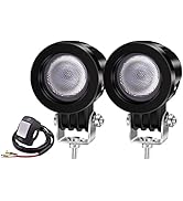 ヘッドライト？フォグランプ？ Amazon | X-STYLE U7 バイク用 LED フォグランプ 4つモード切替