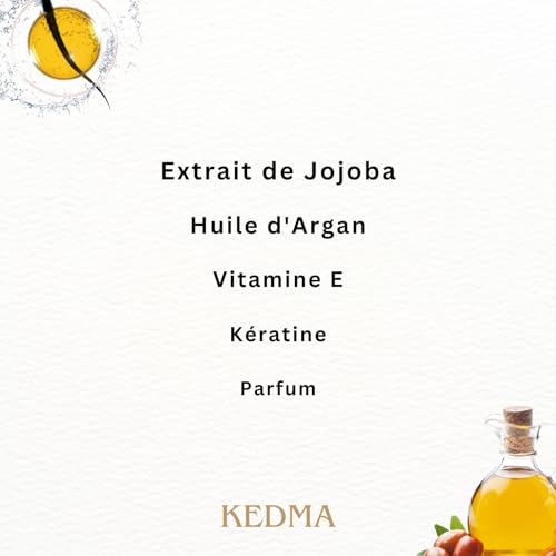 Sérum à la Kératine Kedma cheveux lissés et abîmés 150ml