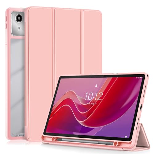 Custodia Sottile Per Tablet Lenovo M11 (TB330FU) 2024 - Grigia, Con Supporto Folio Stand - XLTTONG