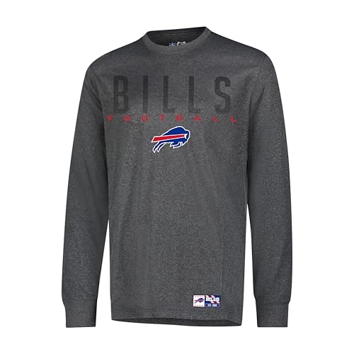 Ultra Game Men's NFL Official Game Day Long Sleeve T-Shirt