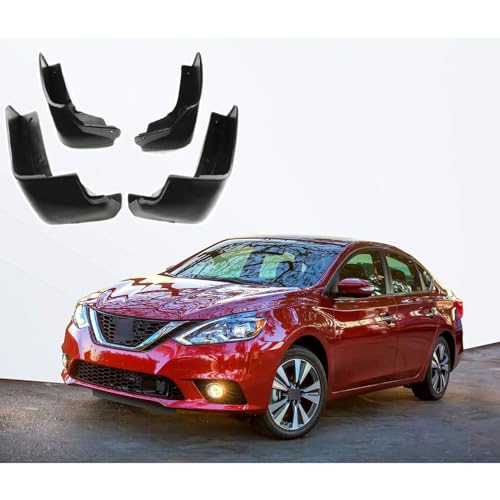 OZTERN Garde-Boue 4 pièces compatibles pour Nissan Sentra 2014-2016, kit de carrosserie de Protection Contre Les éclaboussures