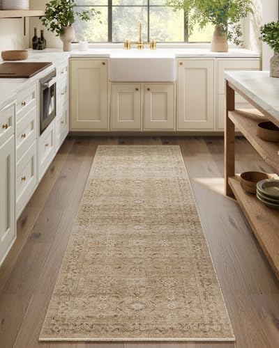 Machine Washable Runner Rug for Hallway: 2'6