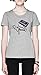 Antiguo Skool Blanca Mujer Camiseta Grey Women's T-Shirt tee