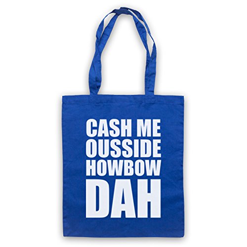 Sac d'emballage Cash Me Ousside Howbow Dah Meme en plastique souple résistant