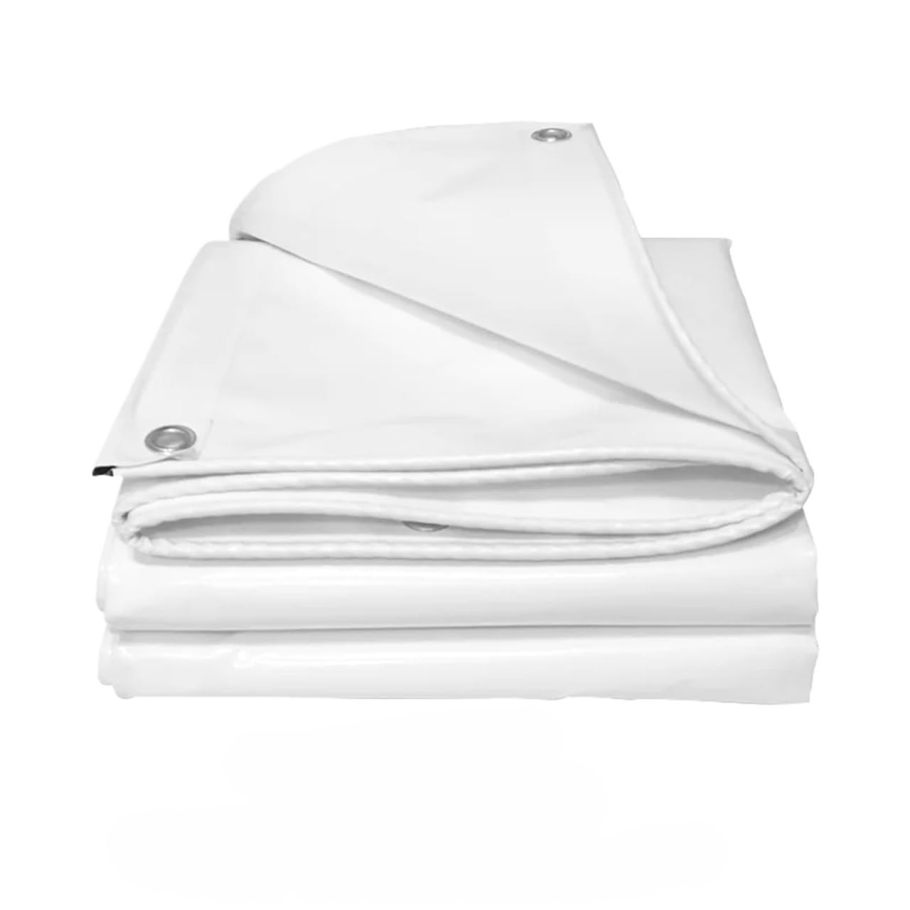 Waterproof Tarp, Tarpaulin 600gsm PVC Outdoor Canopy Multicolor Multiple Sizes(600gsm White,3x4m)