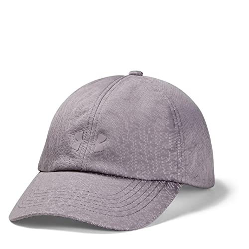 Casquette Under Armour anti-éblouissement violette ajustable pour protéger le visage