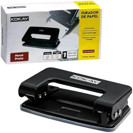 Perfurador de Papel 2 Furos pa...
