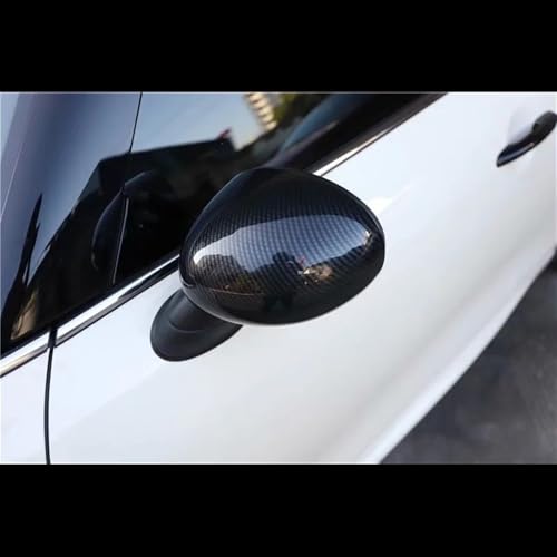 Protection rétroviseur MINI Cooper F55 F56 ABS résistant effet carbone 2pc - 6