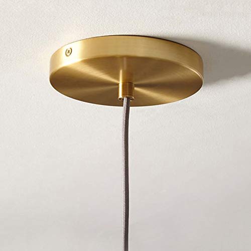 Lustre suspension en verre sphérique moderne pour éclairage de table de restaurant