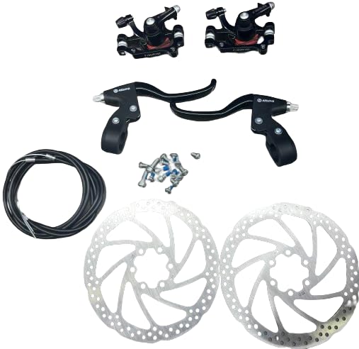 ABDOMA Bicycle Disc Brake Set 160/180 with Alloy Lever 429 for Adult Cycles/Mountain Bikes Set of 8 Pieces (B0CY5GK6VP) Amazon Price History, Amazon Price Tracker