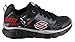 Skechers Kids Star Wars Equalizer Megasonic Sneaker (Little Kid/Big Kid),Black/Red,2 M US Little Kid