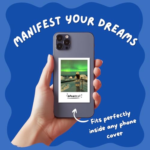 Image of Travel Manifestation Cards (Set of 18) Positive Affirmation Cards Posters (8 x 6 cm) | Vision board Supplies | Travel, Bedroom, Living room | Wanderlust aesthetic Posters | Poster for Phone