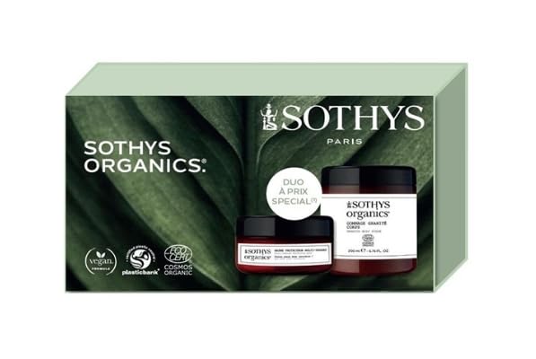 Sothys - Organics Body Box – Granit-Peeling + Schutzbalsam für Mehrzweckanwendungen