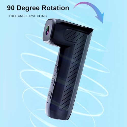 XRC TECH Câmera de vídeo montada na cabeça 4K câmera de vídeo vestível gravador anti-tremulação câme