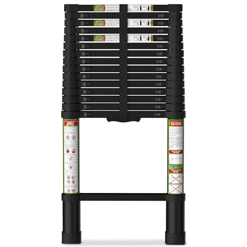 SPIEEK 20.3FT Aluminum Telescoping Ladder for RV & Home