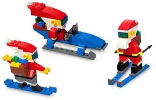 LEGO Seasonal Cool Santa Claus in the Snow Figures