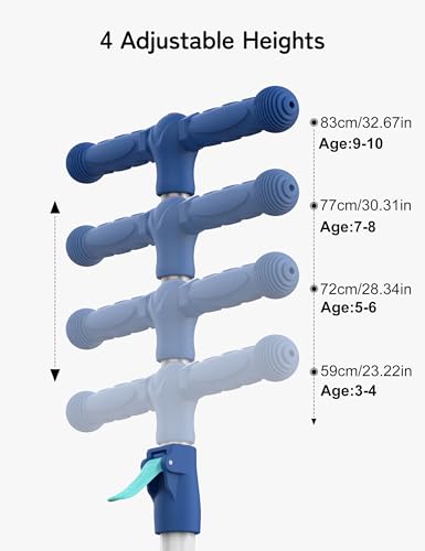 Image of besrey 3 Wheel Scooter for Kids Ages 3-10 with 4 Adjustable Height