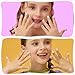 Teenitor 216pcs Kids Press On Nails for Girls, 9 Styles of 8-12 Years Girls Press On Nails for Kids, Full Cover Fake Nails for Little Girl, Short Acrylic Nails Set