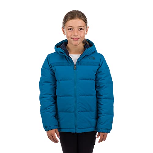 The North Face Lowell Peak Reversible Down Kids Jacket Banff Blue