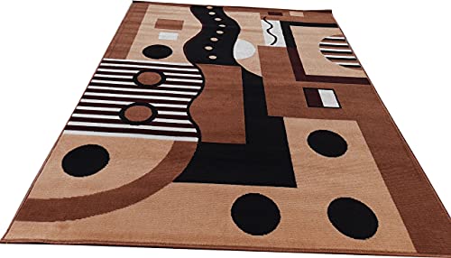 Image of Home Decore Acrylic Carpet for Your Living Room & Drawing Room Aywhere in Your Home (150x210 Beige Colour)- 5x7 Feet