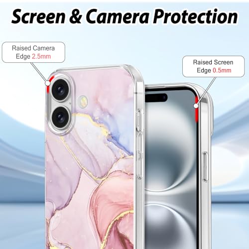 Coque marbre iPhone 17 CameCosy cadeau idéal pour filles - 2