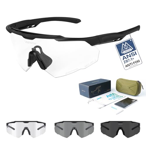 Image of Shooting Glasses Anti Fog with High Definition Lenses, ANSI Z87+ Certified Tactical Safety Glasses for Men Women