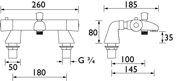 Robinet de baignoire Bristan AR2 pour transformer votre bain en spa à la maison - 6
