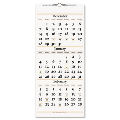 amazon-com-at-a-glance-r-3-month-reference-wall-calendar-12-1-4in-x-27in-january-december-2004-office-products