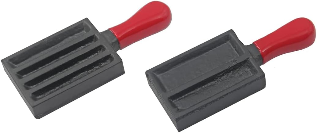 5" 6-in-1 Cast Iron Mold Metal Melting Casting Refining Scrap Jewelry Making