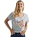 Hanes Womens Short Sleeve Graphic V-neck Tee Fashion-t-shirts, Multicolor, Medium US