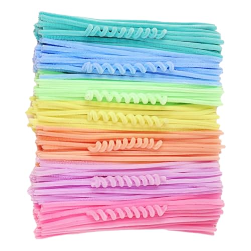 Rainbow Pipe Cleaner's 300-Terbo-Fuzzy Chenille Sticks in colori misti per bambini e adulti, percepirini perfetti per arte fai-da-te, artigianato, decorazioni, giocattoli scolastici e riutilizzo creat Rainbow Pipe Cleaner's 300-Terbo-Fuzzy Chenille Sticks in colori misti per bambini e adulti, percepirini perfetti per arte fai-da-te, artigianato, decorazioni, giocattoli scolastici e riutilizzo creat