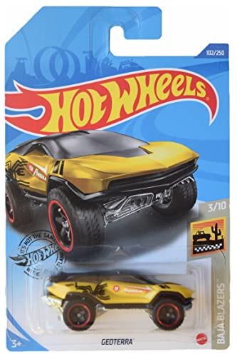 Hot Wheels Geoterra Yellow Baja Blazers 1:64