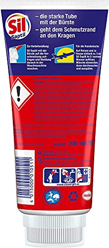 Sil Saptil für Reise & Vorbehandlung, Universalfleckenentferner, 2 x 200 ml, für die Vorbehandlung mit Turbowirkung bei hartnäckigen Verschmutzungen aller Textilarten in praktischer Reisegröße