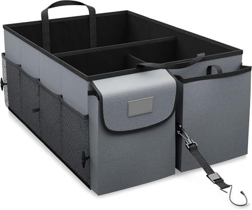 Trunk Organizer for SUV - Collapsible Car Organizer for Storage, ...