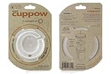 Original Cuppow Wide - Drinking Lid for Wide Mouth Canning Jar! (pack of 2 )