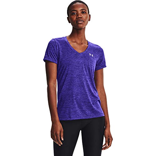 Image of Under Armour Womens Tech V-Neck Twist Short-Sleeve T-Shirt