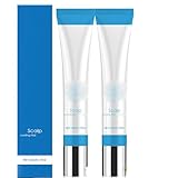 Haar Kopfhaut Serum, Kopfhautkühlungshaar-Ampulle, nahrhafte Kopfhaut Essenz mit Rollerball-Applikator, Haare Seren hält die Kopfhaut sauber und nicht fettend, für Verlust und Ausdünnung (2pcs)