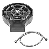 Enjuague automático de cristal para grifo de metal, limpiador de taza de café