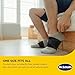Dr. Scholl's Compression Arch Sleeve, Removable Light and Firm Inserts for Custom Arch Support, Foot Pain Relief, Great for Workouts and Sports (2-Pack/Adjustable Fit) (Massaging Gel)
