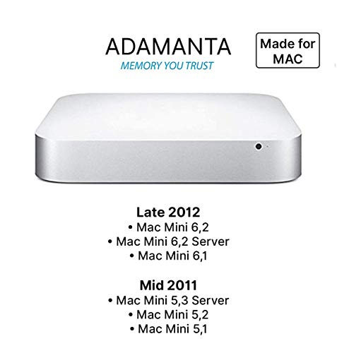 Adamanta Atualização de memória Apple de 16 GB (2 x 8 GB) DDR3L 1600 MHz SODIMM compatível com iMac