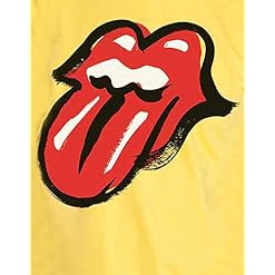 Rolling Stones The T Shirt No Filter Tour Tongue Nouveau Officiel Homme Jaune - Les Beatles, Paul McCartney, John Lennon, RIngo Starr, George Harrison Rolling Stones The T Shirt No Filter Tour Tongue Nouveau Officiel Homme Jaune – Image 3