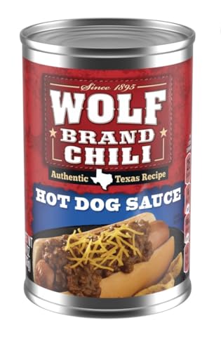 Wolf Brand Chili 15oz - 2 cans (Hot Dog Sauce)