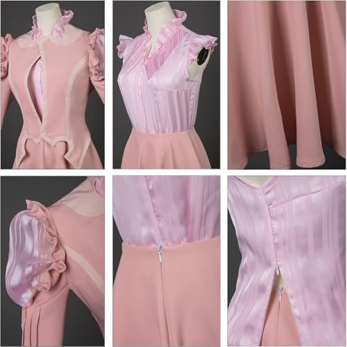 CosFantasy Cosplay Costume Dress Women Pink Jacket Skirt Suit Shirt 3PCS M by CosFantasy - Used condition - Image 3