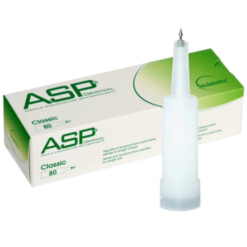ASP - Acupuntura permanente Original Classic (acero) - 80 unidades por paquete