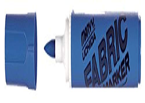 UCHIDA 722-C-3 Marvy Fabric Brush Point Marker, Blue