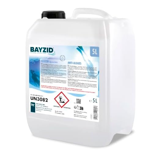 5 L Höfer Chemie® Pool Algenvernichter - Präventives Anti Algenmittel für Schwimmbad & Pool - gegen Algen