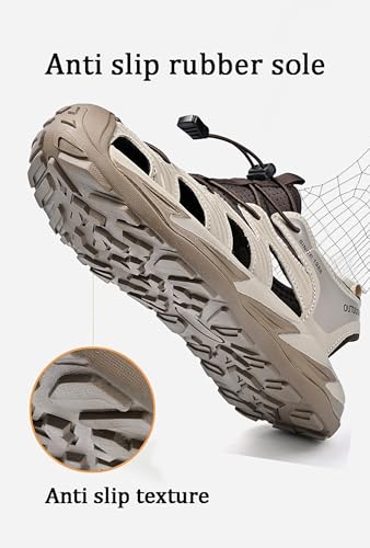 Men's Summer Sandals Sports Travel Lightweight Breathable Sandals Beach Shoes4