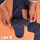 Libella 3er Pack Kinder Jungen Strumpfhose Strickstrumpfhose Baumwolle einfarbig 2710 Marineblau+Anthrazit+Schwarz 122-128